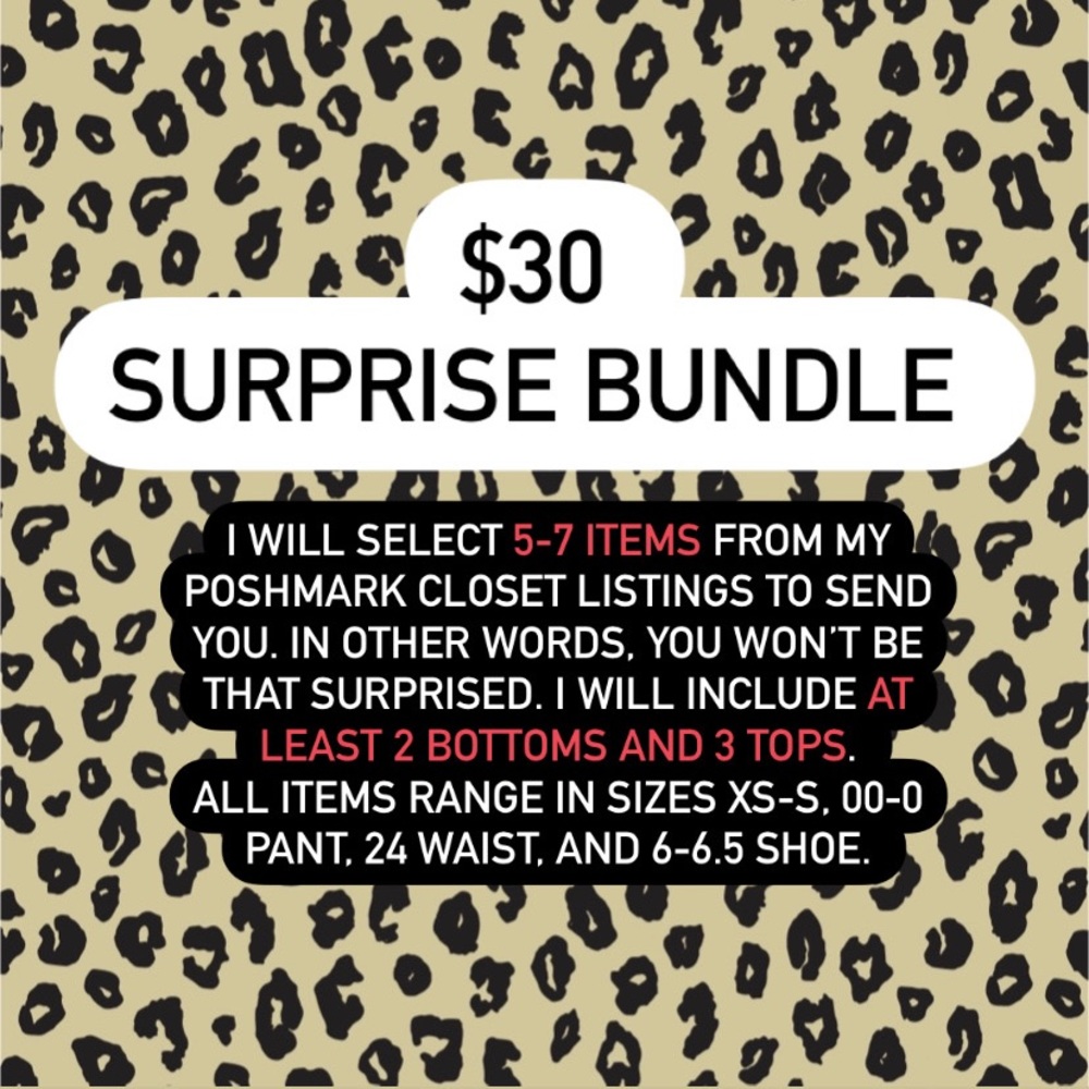 🥳$30 SURPRISE BUNDLE🥳